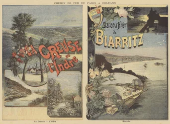 Creuse, Indre and Biarritz
